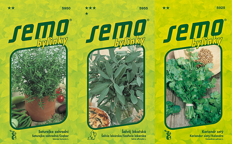 Bylinky - výběr pro pěstování (SEMO)