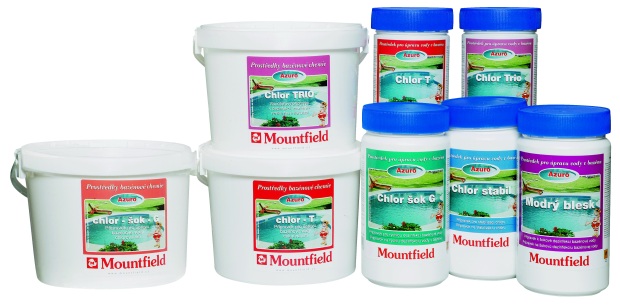 Chlórová dezinfekce vody Azuro - bazény (MOUNTFIELD)