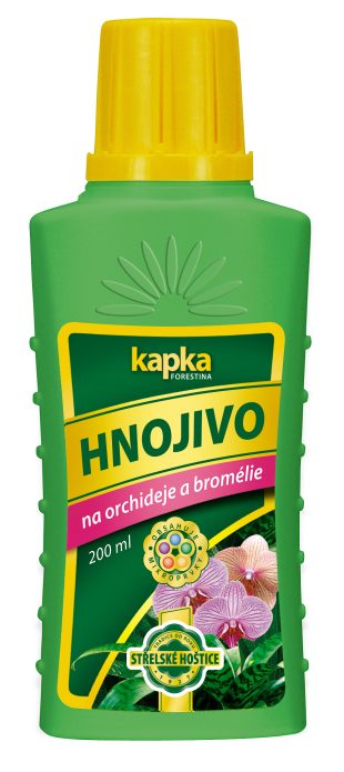 Orchideje - hnojení: hnojivo pro orchideje (FORESTINA)